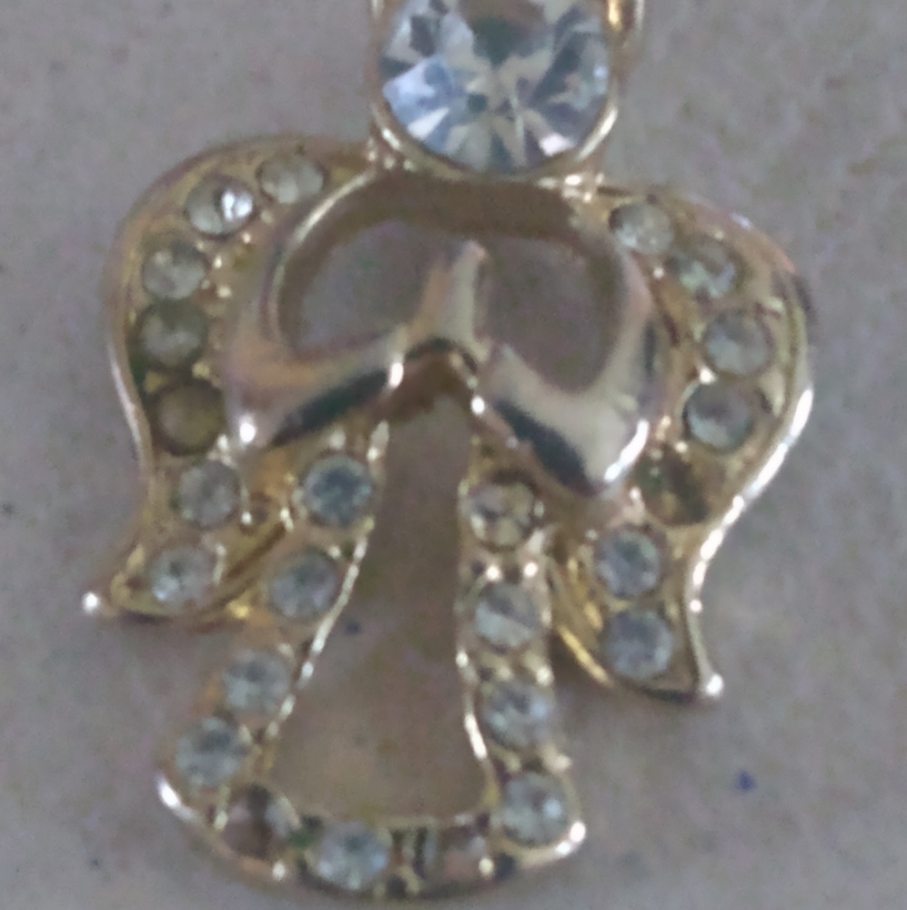 Praying Angle necklace charm